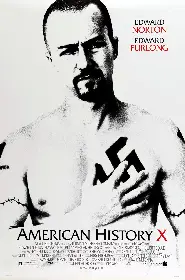 Movie poster for American History X released in 1998
