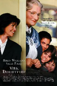 Movie poster for Mrs. Doubtfire released in 1993